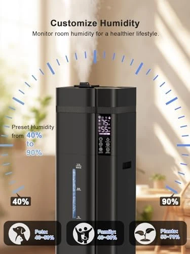 Warm & Cool Mist Humidifier — Humidifier, Zeova