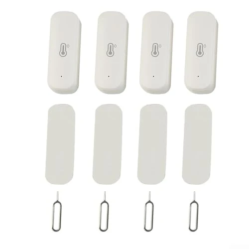WiFi Hygrometer Thermometer Sensor (4 pack) — Mold Detector, Cloudpower