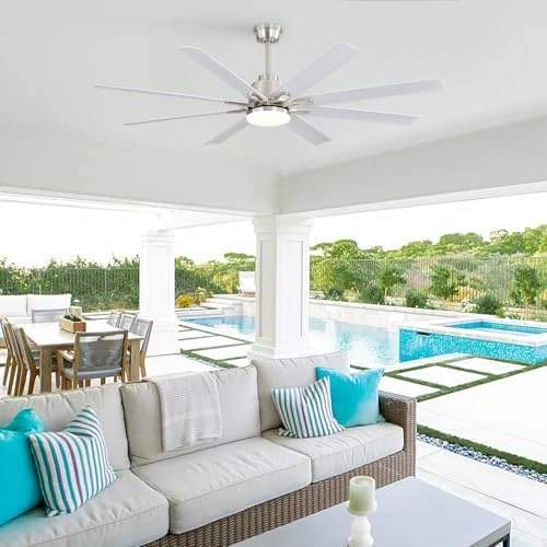 66 Inch Smart Ceiling Fan with Light — Smart Fan, Sofucor