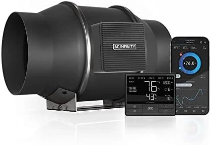 Cloudline Pro T6 Inline Duct Fan — Smart Fan, AC Infinity