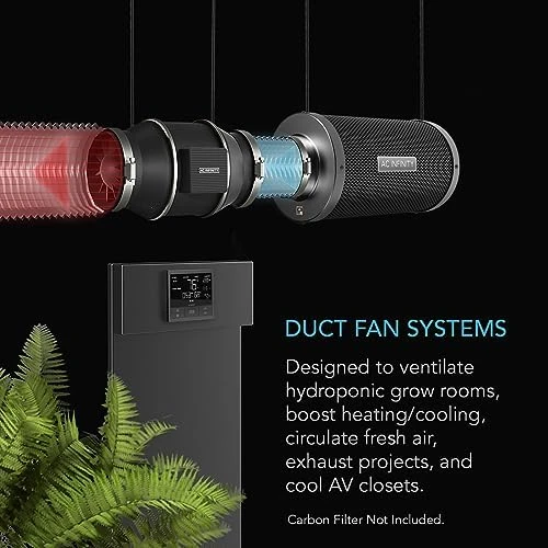 Cloudline Pro T6 Inline Duct Fan — Smart Fan, AC Infinity