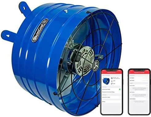 Smart Attic Fan for Gable Vents — Smart Fan, Quietcool