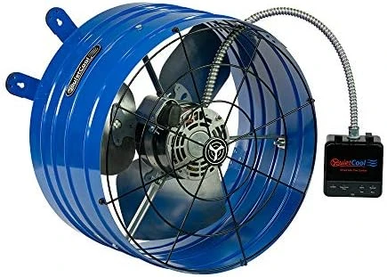 Smart Attic Fan for Gable Vents — Smart Fan, Quietcool
