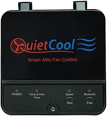 Smart Attic Fan for Gable Vents — Smart Fan, Quietcool