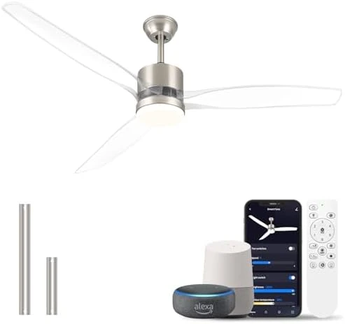 Smart Ceiling Fan with Light — Smart Fan, OKELI