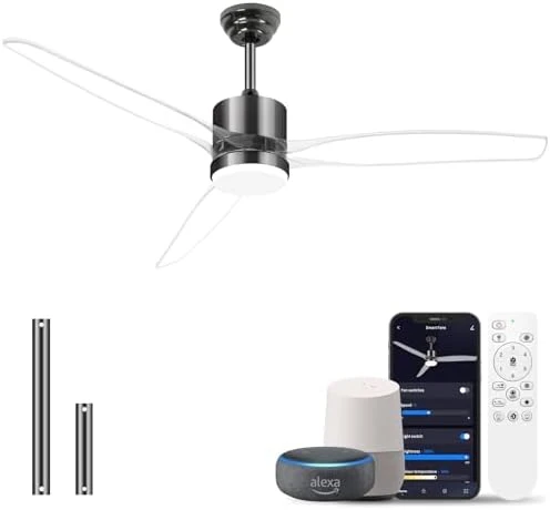 Smart Ceiling Fan with Light — Smart Fan, OKELI