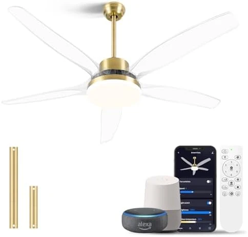 Smart Ceiling Fan with Light — Smart Fan, OKELI
