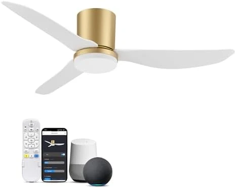 Smart Ceiling Fan with Lights and Remote — Smart Fan, GentleBreeze