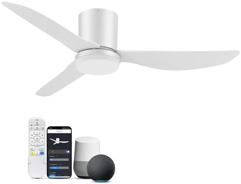 Smart Ceiling Fan with Lights and Remote — Smart Fan, GentleBreeze