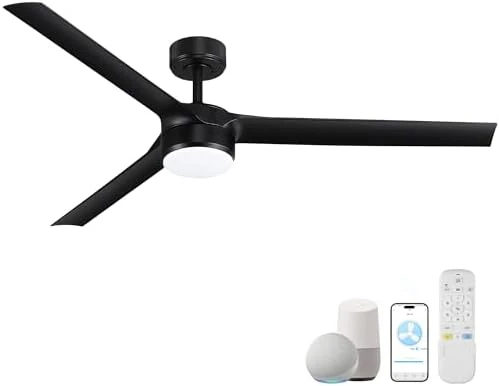 Smart Ceiling Fan with Lights and Remote — Smart Fan, cumilo