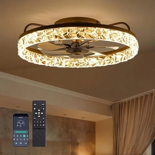 Smart Ceiling Fan with Lights Remote — Smart Fan, DIAMONDFORGE