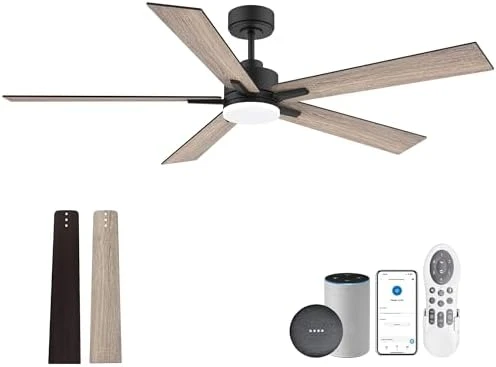 Smart Ceiling Fan with Lights — Smart Fan, Livory