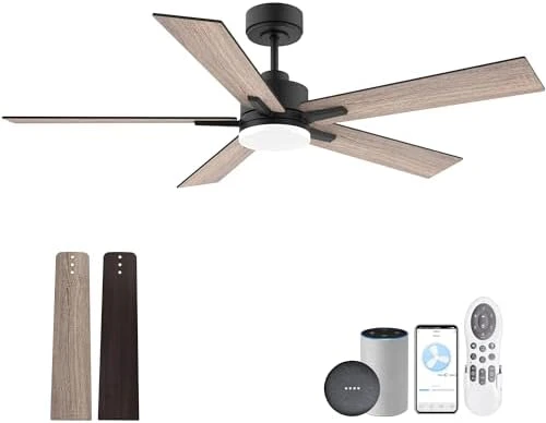 Smart Ceiling Fan with Lights — Smart Fan, Livory