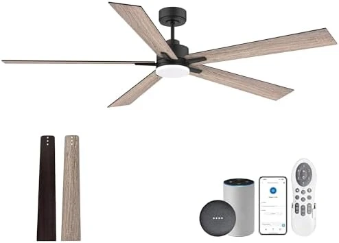 Smart Ceiling Fan with Lights — Smart Fan, Livory