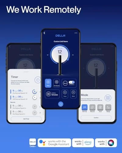 Smart Tower Fan — Smart Fan, Della