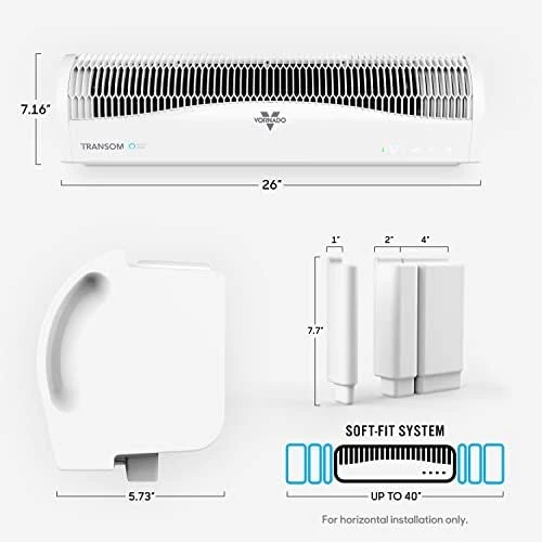 Transom AE Window Fan — Smart Fan, Vornado