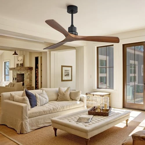 Smart Ceiling Fan no Lights — Smart Fan, Sofucor