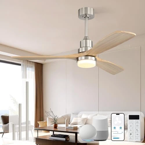 Smart Ceiling Fan no Lights — Smart Fan, Sofucor