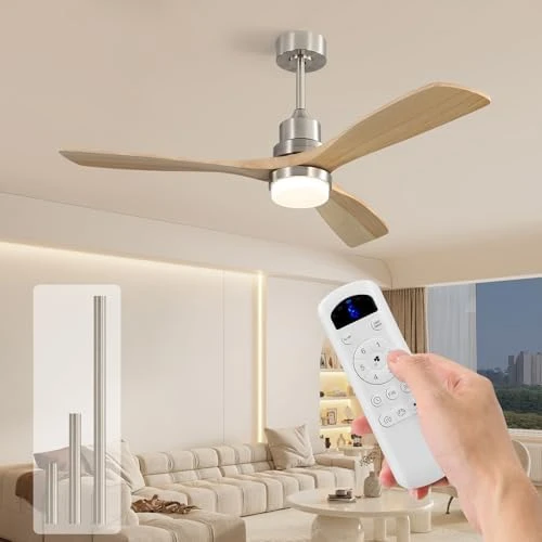 Smart Ceiling Fan no Lights — Smart Fan, Sofucor
