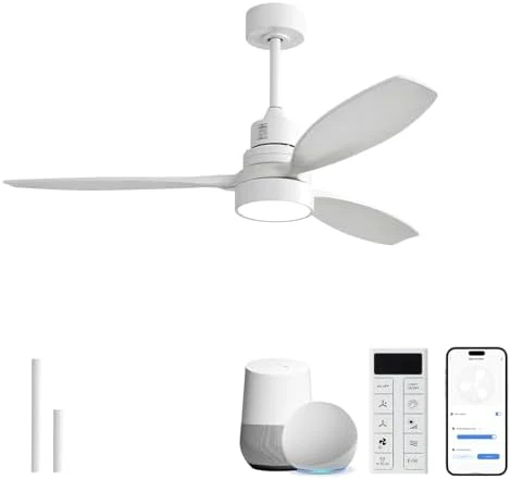Smart Ceiling Fan no Lights — Smart Fan, Sofucor