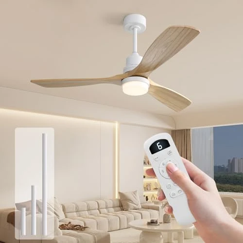 Smart Ceiling Fan no Lights — Smart Fan, Sofucor