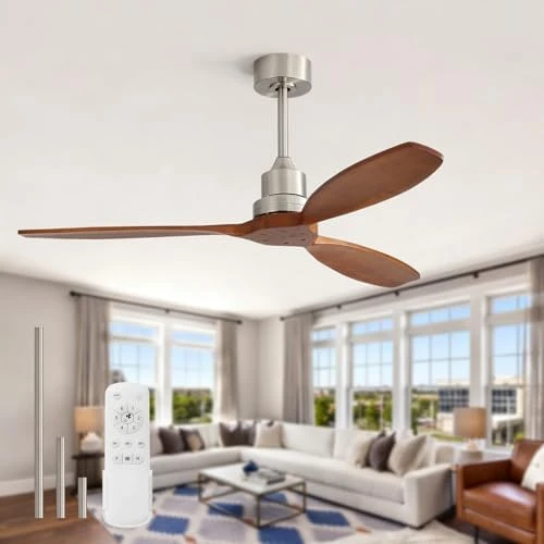 Smart Ceiling Fan no Lights — Smart Fan, Sofucor