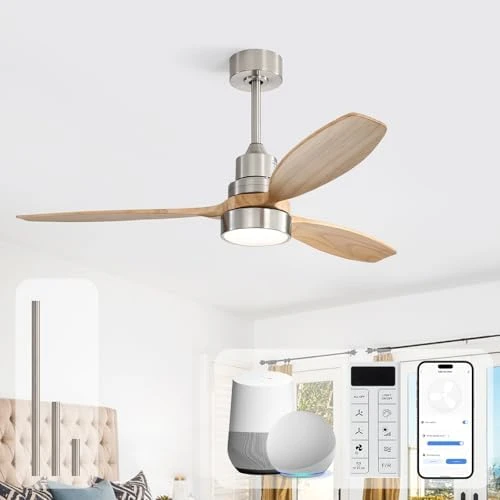 Smart Ceiling Fan no Lights — Smart Fan, Sofucor