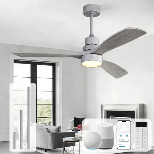 Smart Ceiling Fan no Lights — Smart Fan, Sofucor