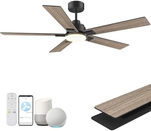 Smart Ceiling Fan with Lights — Smart Fan, Hoenofly