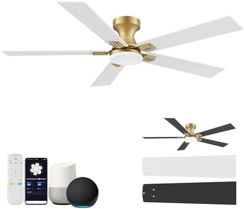 Smart Ceiling Fan with Lights — Smart Fan, Hoenofly