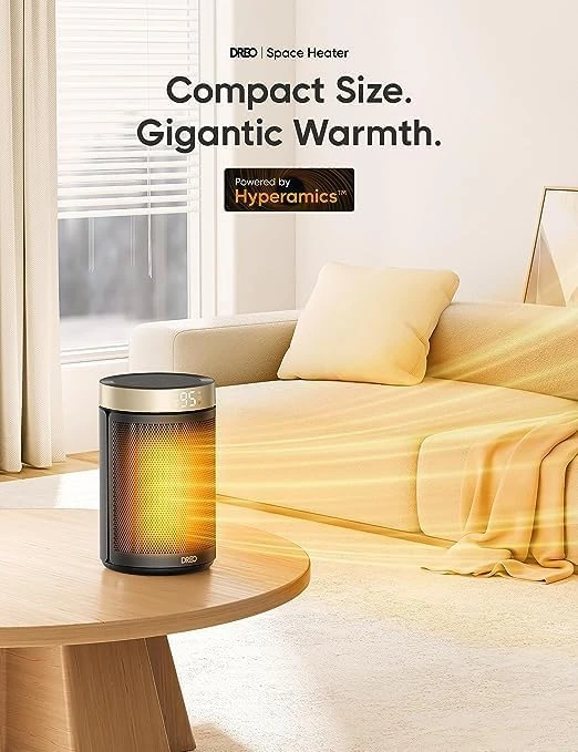 Smart Tower Fan & Space Heater Combo — Smart Fan, Dreo