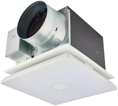 WhisperGreen Select Dual Speed Ceiling Mount Exhaust Fan, Designer Grille — Smart Fan, Panasonic