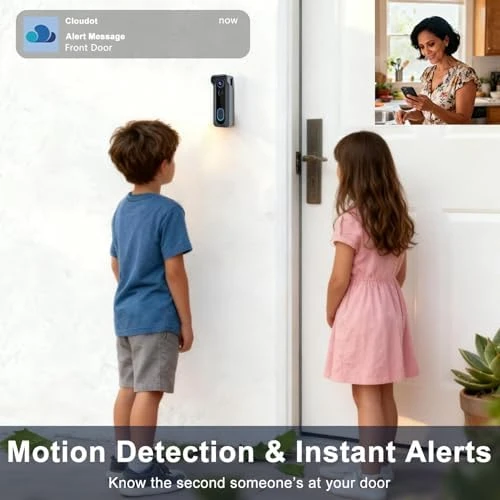 Doorbell Camera Wireless with Chime — Video Doorbell, KAMEP