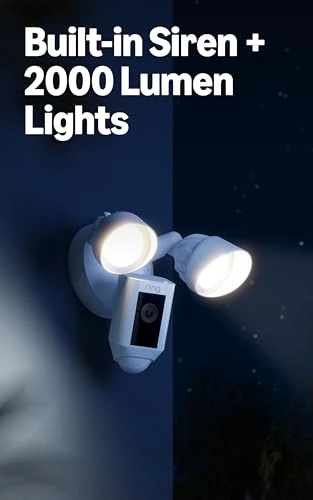 Floodlight Cam Wired Plus — Security Camera, Ring