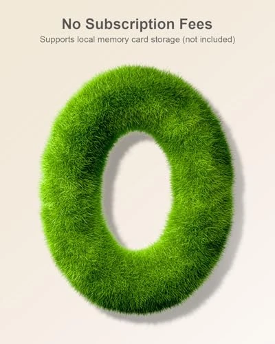 Indoor Camera, 360° Security Camera, Baby/Pet Camera with Phone App — Security Camera, usogood