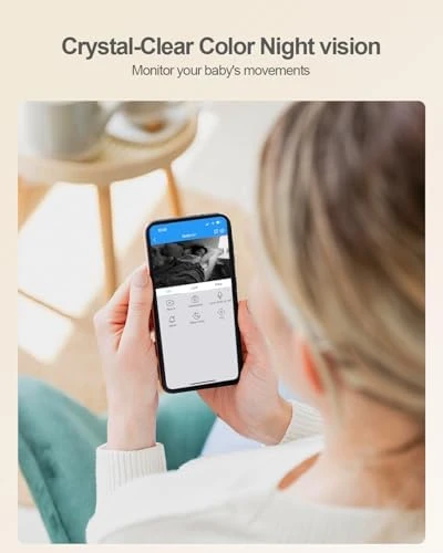 Indoor Camera, 360° Security Camera, Baby/Pet Camera with Phone App — Security Camera, usogood
