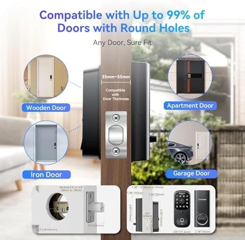 Video Smart Lock SE80 — Smart Lock, Blackview