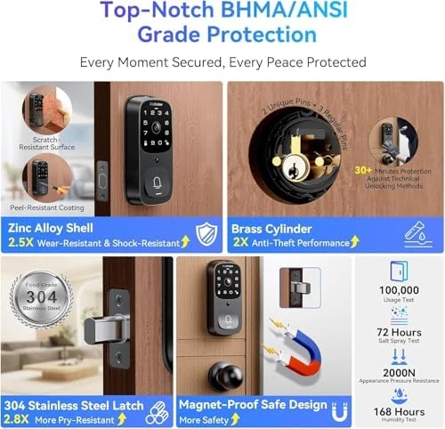 Video Smart Lock SE80 — Smart Lock, Blackview