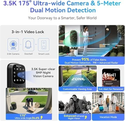 Video Smart Lock SE80 — Smart Lock, Blackview