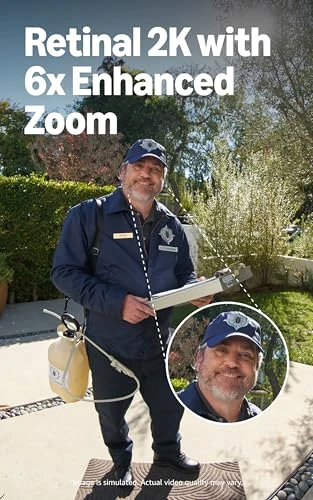 Wide-Angle Retinal 2K Doorbell — Video Doorbell, Ring