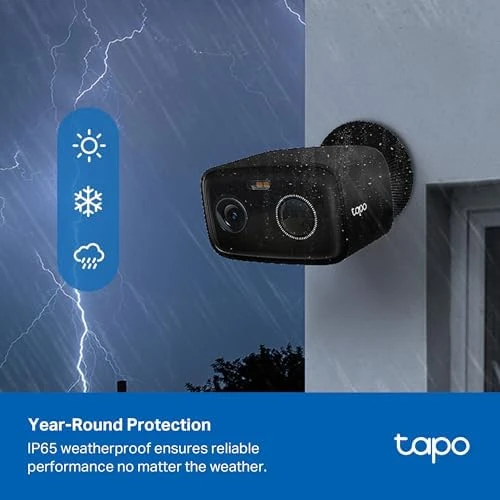 1080p Outdoor Wireless Security Camera — Security Camera, Tapo