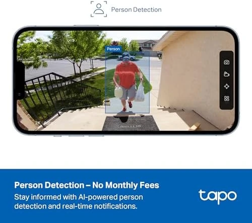 1080p Outdoor Wireless Security Camera — Security Camera, Tapo