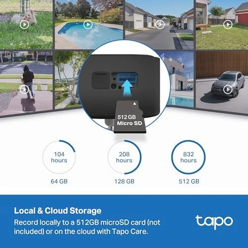 1080p Outdoor Wireless Security Camera — Security Camera, Tapo