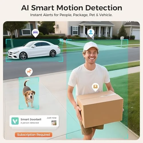 2K Battery Video Doorbell with Ring Chime — Video Doorbell, Belleye