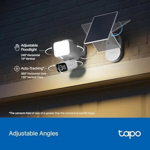 2K Outdoor Pan/Tilt Wireless Floodlight Security Camera — Security Camera, TP-Link