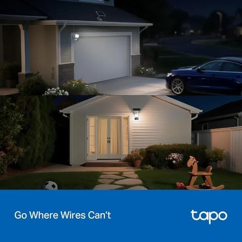 2K Outdoor Pan/Tilt Wireless Floodlight Security Camera — Security Camera, TP-Link