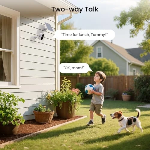 2K Solar Camera Outdoor — Security Camera, AOSU