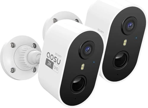 2K Solar Camera Outdoor — Security Camera, AOSU