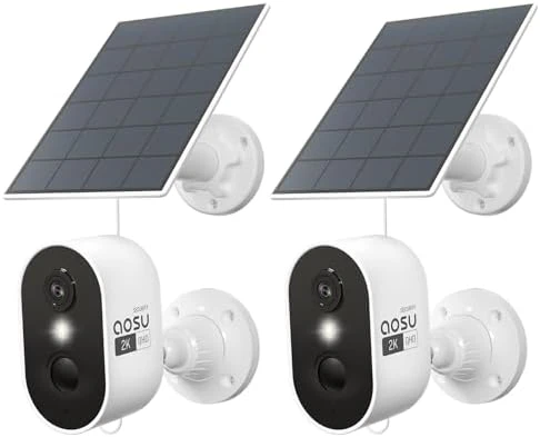 2K Solar Camera Outdoor — Security Camera, AOSU
