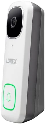 2K Wired WiFi Smart Video Doorbell Camera — Video Doorbell, Lorex